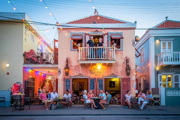 Caribbean Beach Party Scene