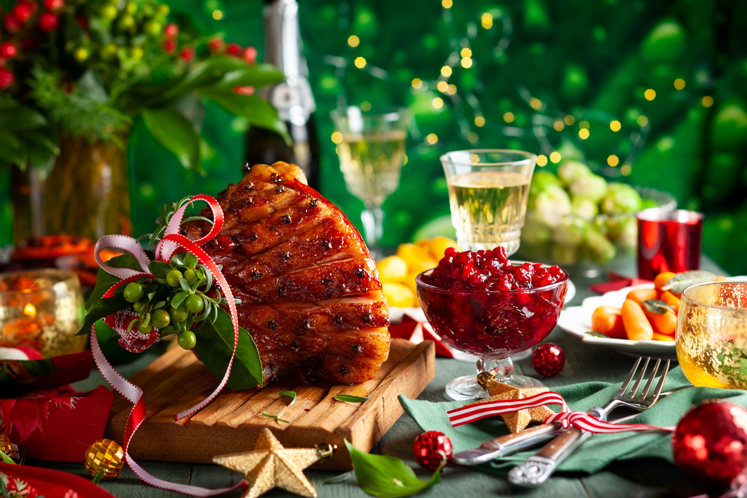 Caribbean Christmas Dinner Ham