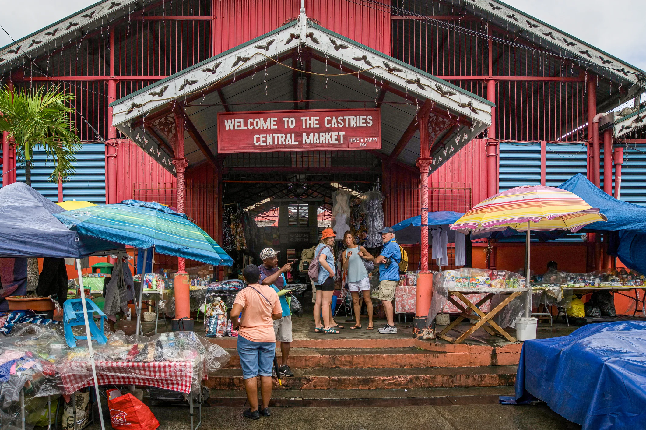 St. Lucia Castries Central Market